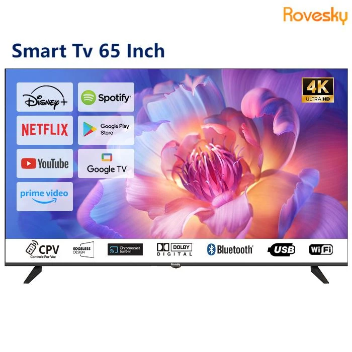Rovesky 65- дюйм 4K Android Smart TV